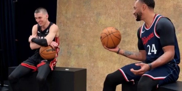 kaiyun体育网-成队友了😁希罗上赛季三分大赛1分险胜夺冠 鲍威尔预赛垫底出局